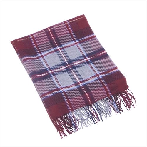 ■管理番号：T14738 ◆参考価格：13000円 【商品説明】 レノマ【renoma】の ストールです。 オシャレなチェック柄&star;ワイドなタイプなので膝かけとしてもお使いいただけます