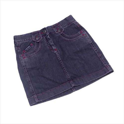 ■管理番号：D2327 ◆参考価格：円 【商品説明】 ドルチェ & ガッバーナ【DOLCE & GABBANA】の 「36サイズ」 スカートです。 クールなブラックデニム&st