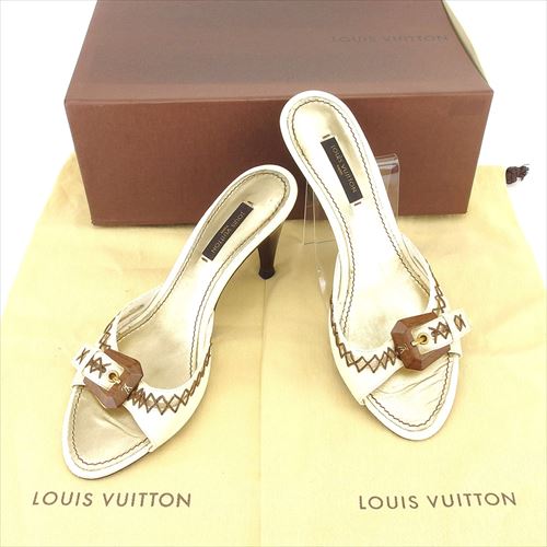 ■管理番号：T6658 ◆参考価格：円 【商品説明】 ルイ ヴィトン【Louis Vuitton】の #37サイズ サンダルです。 ◆ランク 【8】 【8】多少の傷、汚れがあるが非常に良好な美品 【状
