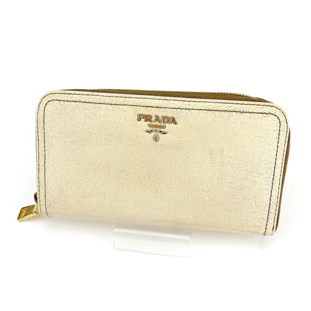 prada gold purse