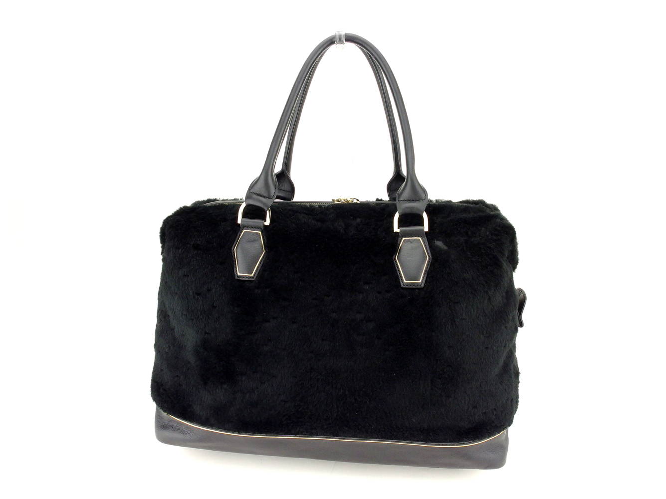 black longchamp tote bag