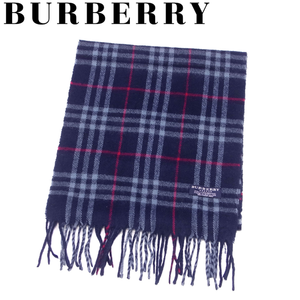 ■管理番号：T9968 ◆参考価格：円 【商品説明】 バーバリー【BURBERRY】の マフラーです。 定番人気のチェック柄&star;暖かいウール素材です♪ 素材：ウール100％ ◆ランク 