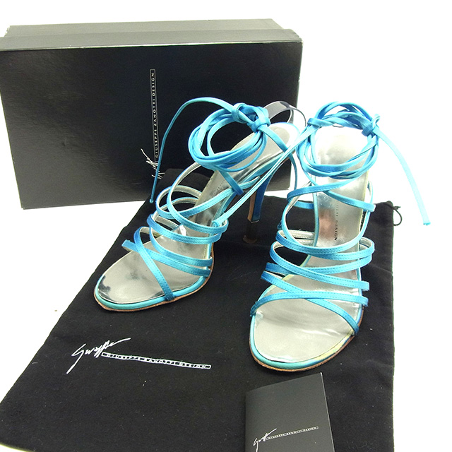 ■管理番号：T11322 ◆参考価格：円 【商品説明】 ジュゼッペ ザノッティ デザイン【GIUSEPPE ZANOTTI DESIGN 】の 「36サイズ」 サンダルです。 オシャレなレースアップデ