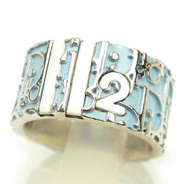 ■管理番号：T12197 ◆参考価格：円 【商品説明】 ディオール【Dior】の 「11.5〜12号」 指輪です。 定番人気のトロッター柄&star;手元をファッショナブルに見せてくれます♪ 