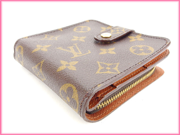 Louis Vuitton Wallet Men Allowed Compact Zip Monogram PVC Leather | eBay