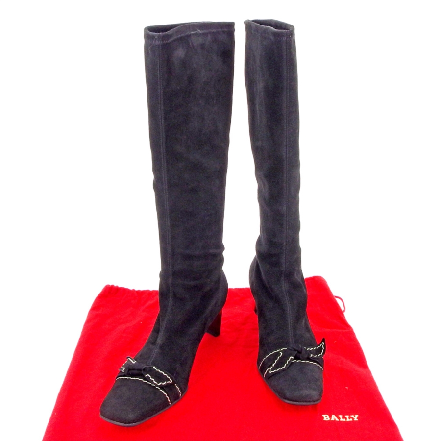 ■管理番号：T5262 ◆参考価格：円 【商品説明】 バリー【BALLY】の 「36サイズ」 ブーツです。 コーデのポイントになるロング丈&star;履きやすいストレッチ入りです♪ ◆ランク 