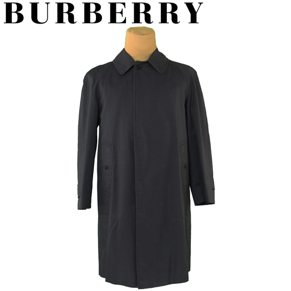 ■管理番号：L3450 ◆参考価格：円 【商品説明】 バーバリー【BURBERRY】の コートです。 定番人気のステンカラー&star;裏地はオシャレなチェック柄です♪ 素材：ポリエステル67