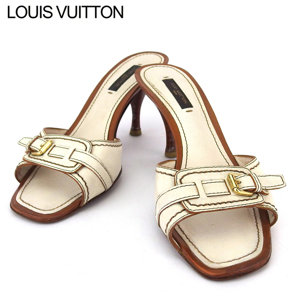 ■管理番号：T18691 ◆参考価格：円 【商品説明】 ルイ ヴィトン【Louis Vuitton】の 「36ハーフサイズ」 サンダルです。 オシャレなベルトストラップデザイン&star;爽や