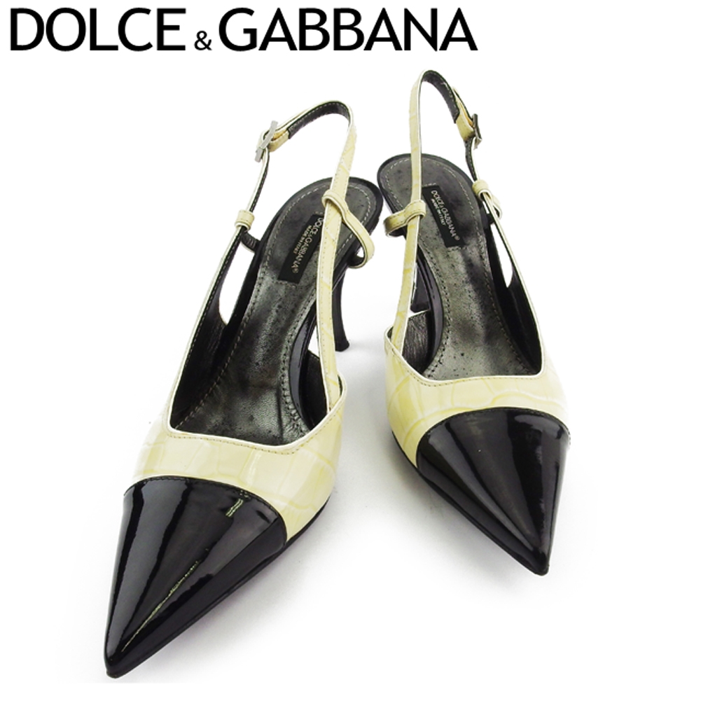 ■管理番号：T18890 ◆参考価格：円 【商品説明】 ドルチェ & ガッバーナ【DOLCE & GABBANA】の 「37ハーフサイズ」 パンプスです。 高級感のあるクロコ調&