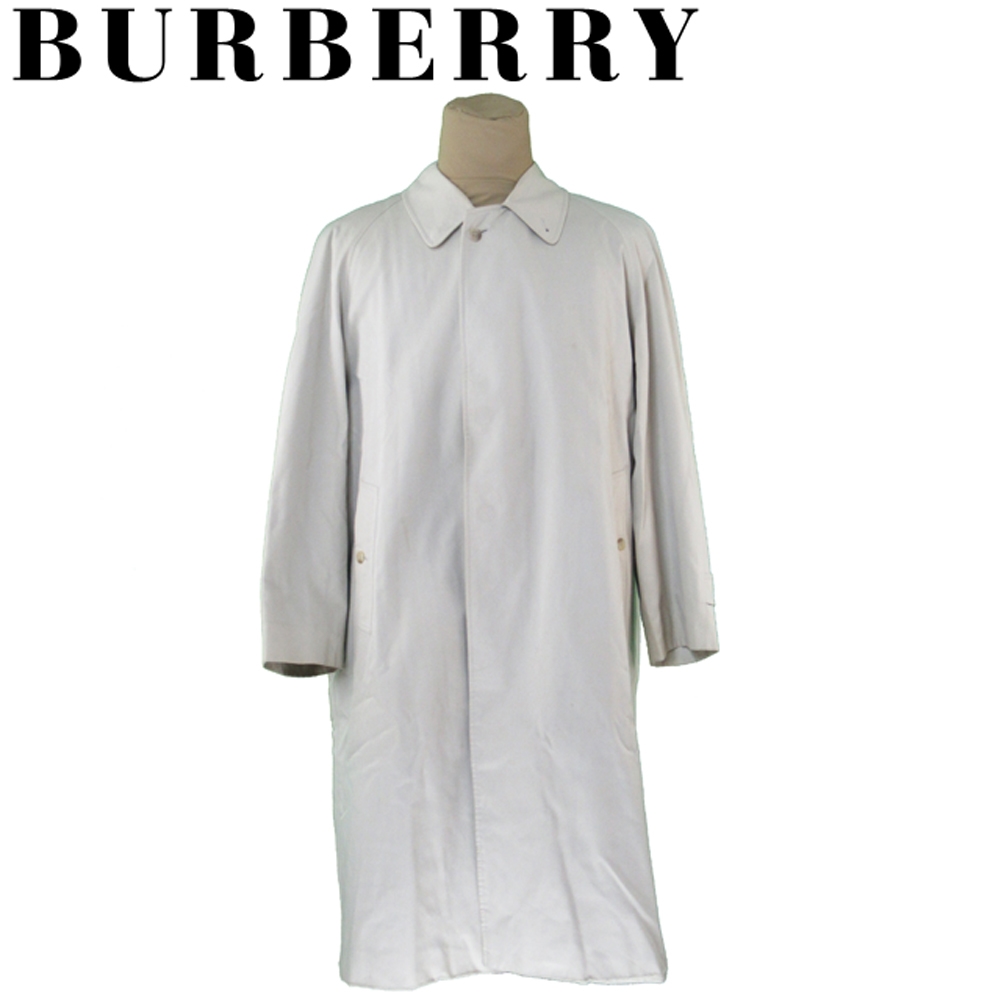 ■管理番号：T19333 ◆参考価格：円 【商品説明】 バーバリー【BURBERRY】の 「42サイズ」 コートです。 定番人気のステンカラー&star;暖かいライナーはファスナーで取り外し出