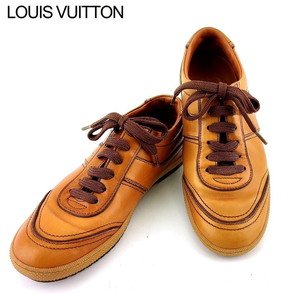 ■管理番号：T20083 ◆参考価格：円 【商品説明】 ルイ ヴィトン【LOUIS VUITTON】の 「34サイズ」 スニーカーです。 シンプルで上品なデザイン&star;スッキリとして合わ