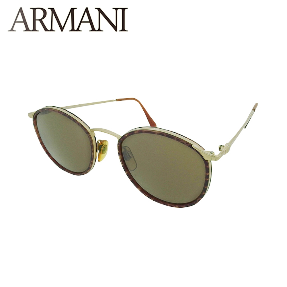 ■管理番号：T20487 ◆参考価格：円 【商品説明】 ジョルジオ アルマーニ【GIORGIO ARMANI】の サングラスです。 上品なべっ甲柄フレーム&star;知的でレトロなボストンフォ