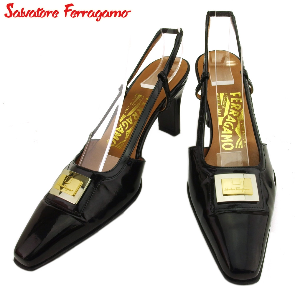 ■管理番号：T20775 ◆参考価格：円 【商品説明】 サルヴァトーレ フェラガモ【Salvatore Ferragamo】の 「5Dサイズ」 パンプスです。 高級感のある上品なデザイン&st