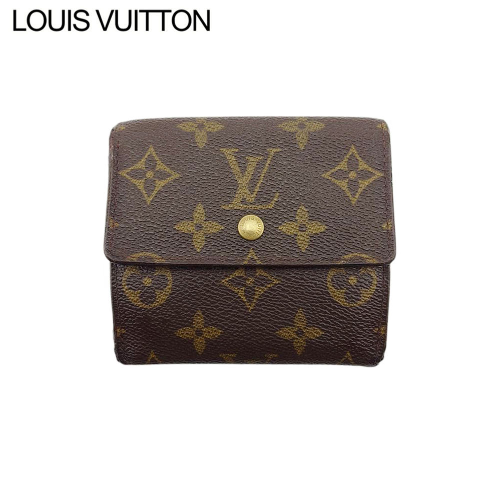 ■管理番号：T21425 ◆参考価格：53550円 【商品説明】 ルイ ヴィトン【LOUIS VUITTON】の 「ポルトモネビエカルトクレディ」 Wホック財布です。 男女ともに人気の高いモノグラム柄
