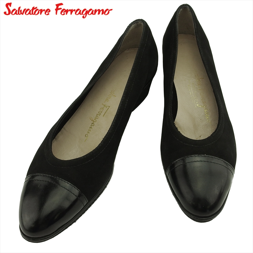 ■管理番号：T21700 ◆参考価格：円 【商品説明】 サルヴァトーレ フェラガモ【Salvatore Ferragamo】の 「6Bサイズ」 パンプスです。 上品なラウンドトゥデザイン&st